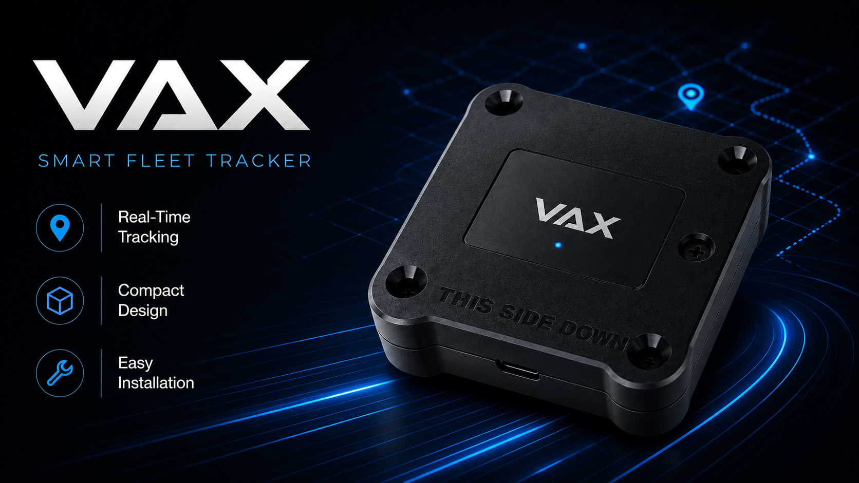 VAX Smart Fleet Tracker ELD hardware